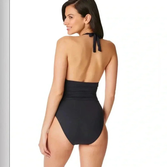 Bleu Rod Beattie Black One Piece Swimsuit - Picture 3 of 11